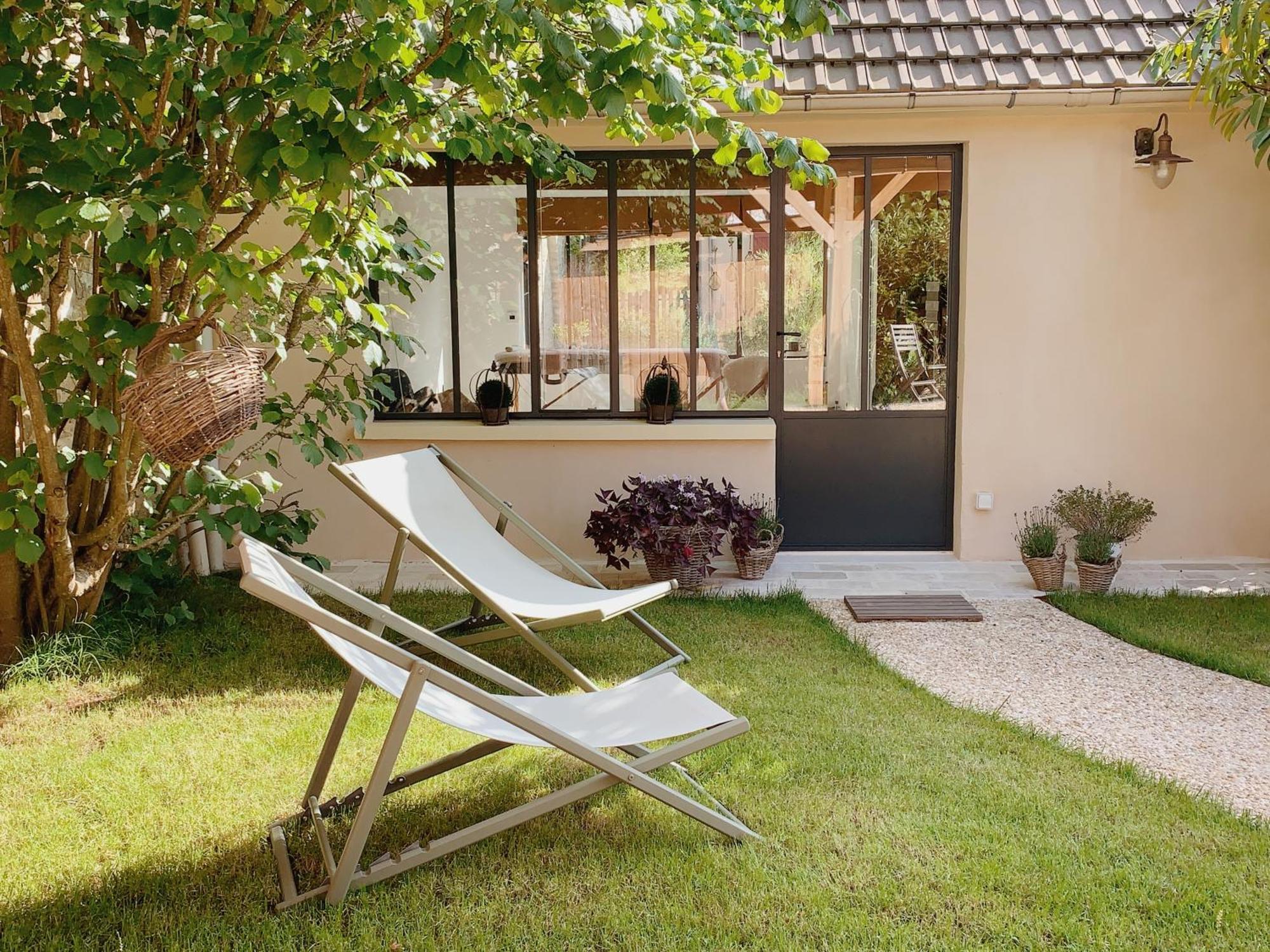 L'Atelier D'Ici Bed & Breakfast Thomery Exterior foto